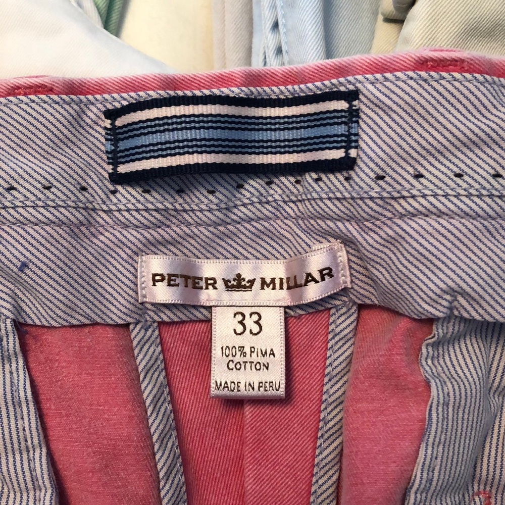 Peter Millar men’s shorts size 34 waist - Picture 3 of 4